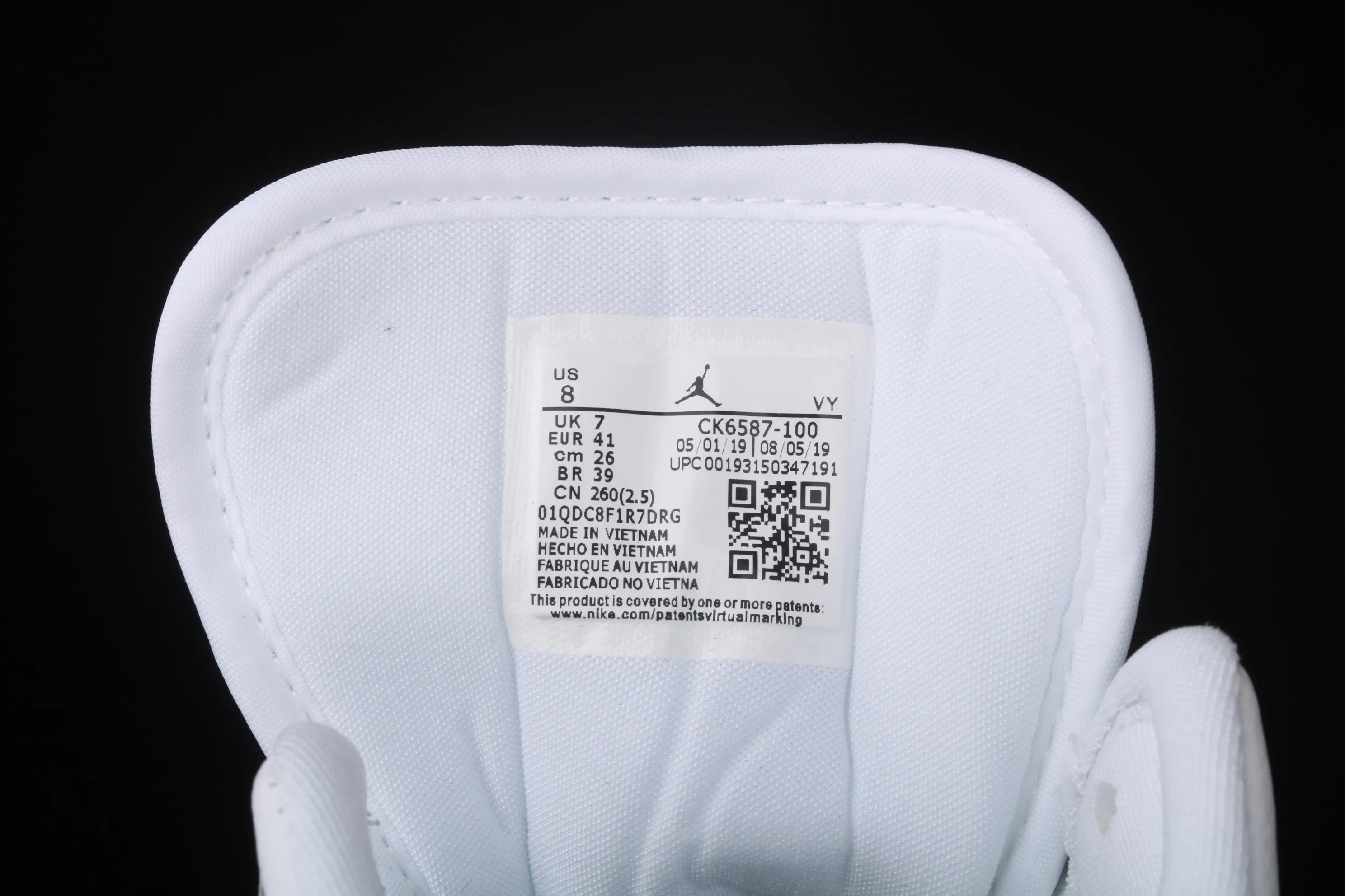 All categories Air Jordan Jordan series basketball shoes Air Jordan 1 Mid Air Jordan 1 Ret Hi Prem AJ1 Joe 1 cool laser stripes basketball shoes CK6587-100